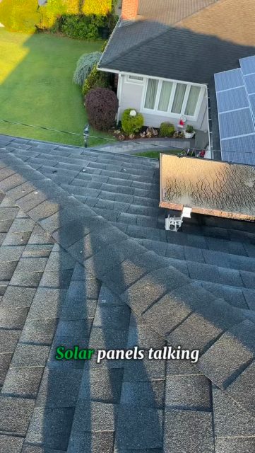 The glow up your solar panels deserve ✨☀️ #SolarPanelMaintenance #StatenIslandNY #NYCsmallbusiness #NJsmallbusiness #reelviral